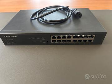 Switch Managed TPLink TL-SG1016DE 16 Porte Gigabit