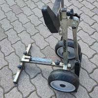 cavalletto supporto motore pieghevole