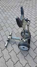 cavalletto supporto motore pieghevole