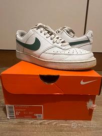 Nike court vision bianca e verde 8,5 Eur 42