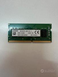 RAM Kingston 8GB DDR4 so - dimm PC4-2400T