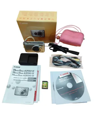 Canon PowerShot A3100 IS - Set Completo Scatola