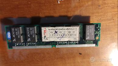 Modulo EDO RAM 72 pin con 12 x TM117205SJ-6