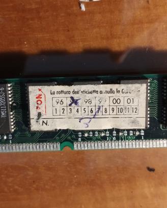 Modulo EDO RAM 72 pin con 12 x TM117205SJ-6
