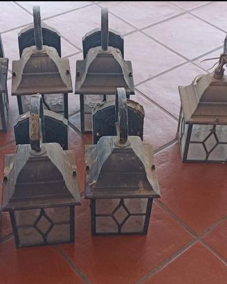 lampada da esterno a forma di lanterna