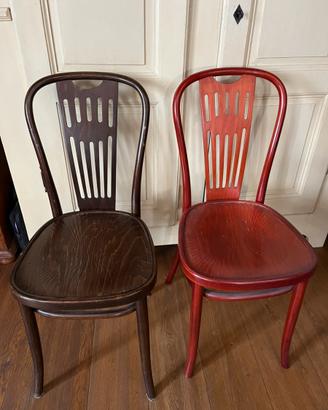 Sedie Thonet in legno