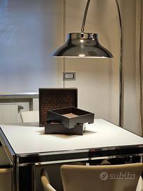 TRE VASSOI LEGNO E RATTAN ARREDO