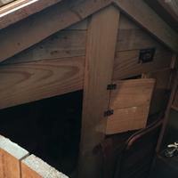 casetta bimbi artigianale  in legno 