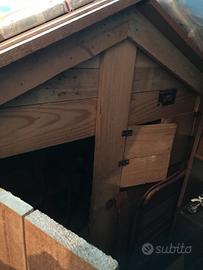 casetta bimbi artigianale  in legno 