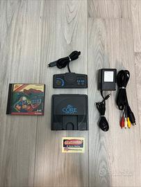 NEC PC ENGINE CORE GRAFX + SPLATTERHOUSE