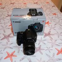 Canon EOS 2000D 24,1 Mpx Fotocamera Reflex Digital