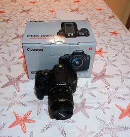 Canon EOS 2000D 24,1 Mpx Fotocamera Reflex Digital