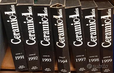 raccolta riviste " ceramica antica "