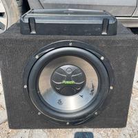 Subwoofer e amplificatore