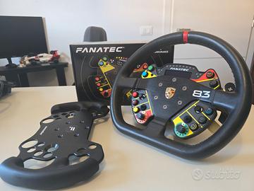 volante fanatec 911 gt3 rs porsche + base v 2.5