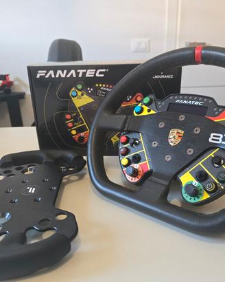 volante fanatec 911 gt3 rs porsche + base v 2.5