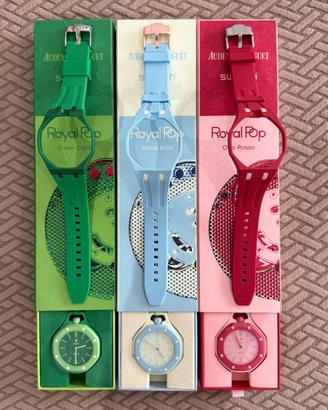Audemars Piguet x Swatch Royal pop 3 modelli