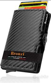 Bronzi Portafoglio Uomo Slim Piccolo
