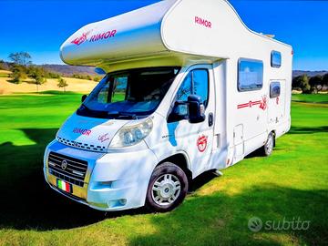 Camper rimor mansardato