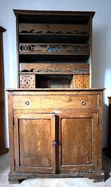 PIATTAIA ANTICA IN LEGNO MASSELLO