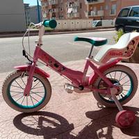 bicicletta misura 14 bambina