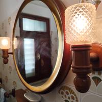 ARREDO BAGNO IN LEGNO (funzionante)