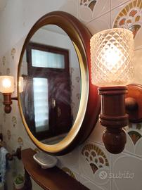 ARREDO BAGNO IN LEGNO (funzionante)