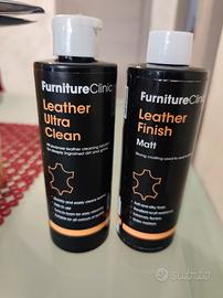 Detergente e finitura, per pelle