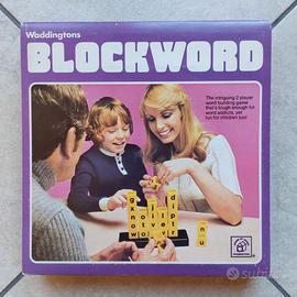 Gioco vintage “Blockword”