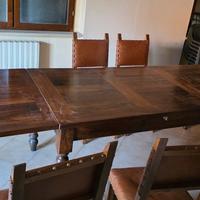 tavolo legno pregiato
