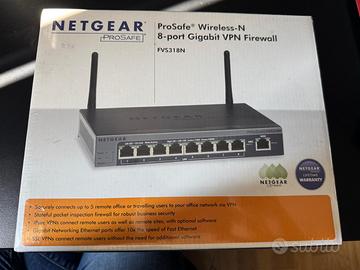 Router wireless Netgear switch 8 porte integrato