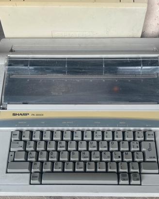 Macchina da srivere sharp