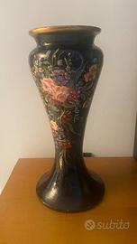 Vaso/portaombrelliin ceramica umbra dipinto a mano