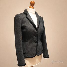 Blazer Zara Woman grigio melange S giacca 