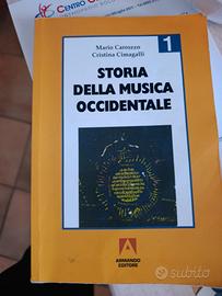 storia della musica occidentale vol 1