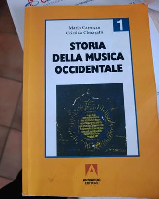 storia della musica occidentale vol 1