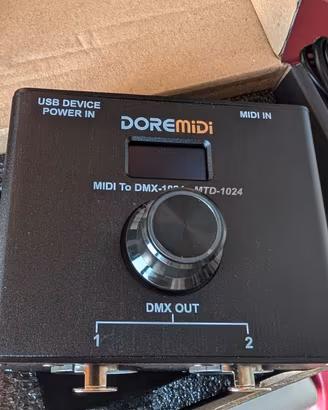 Controller DMX DOREMIDI Nuovo 