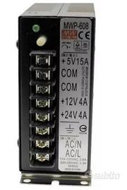 Alimentatore 5v,12v,24v a commutazione MWP-608