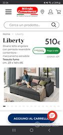 Divano liberty (mondo convenienza) 