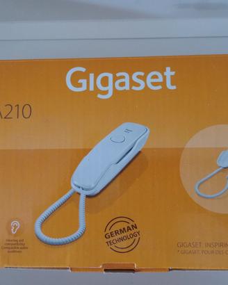 telefono fisso bianco gigaset 