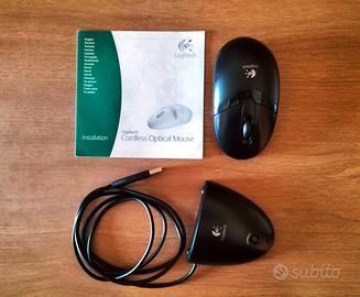 MOUSE WIRELESS OTTICO LOGITECH  *MAI USATO*