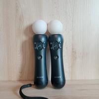 Coppia di PS Move controller PS3/PS4/PS5