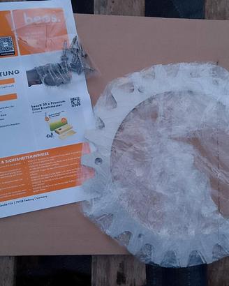 Punte inox con viti. Beos. Per tosaerba Dreame