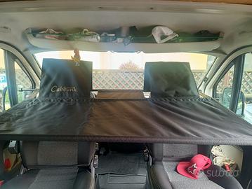letto aggiuntivo per cabina per van e  camper