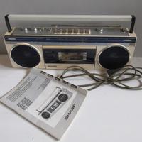 Stereo portatile SHARP QT12 Funziona solo la radio
