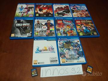 Collezione Giochi per Ps Vita Minecraft COD F1 ecc