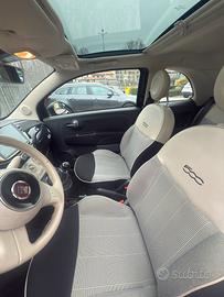 Fiat 500 Lounge nera