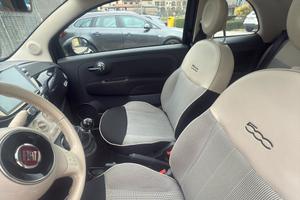 Fiat 500 Lounge nera