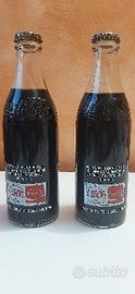 n.2 bottigliette coca cola vintage 