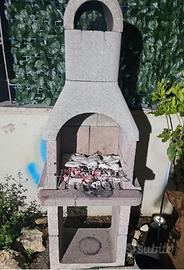 Barbecue in cemento
